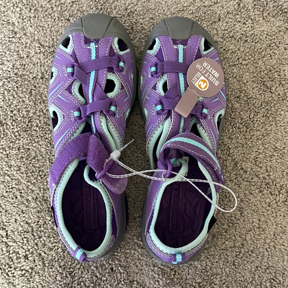 Merrell Hydro Hiker Sandal- Purple & Teal
